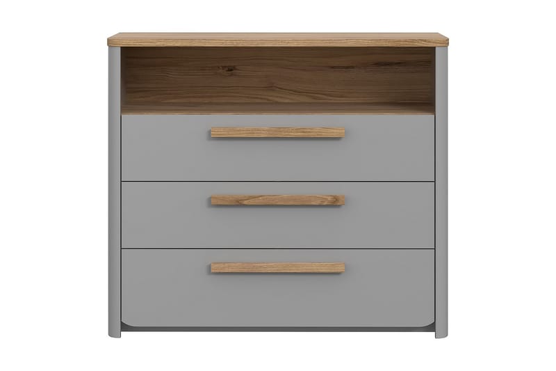 Byrå Meris 41x99 cm - Grå/Brun - Förvaring - Förvaringsmöbler - Byrå