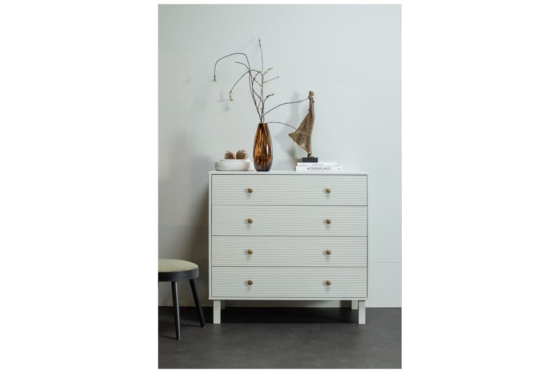 Byrå Moluskebi 52x94 cm - Grå - Förvaring - Förvaringsmöbler - Byrå