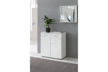 Byrå Moorclose 71x36 cm - Vit - Förvaring - Förvaringsmöbler - Byrå - Hallbyrå