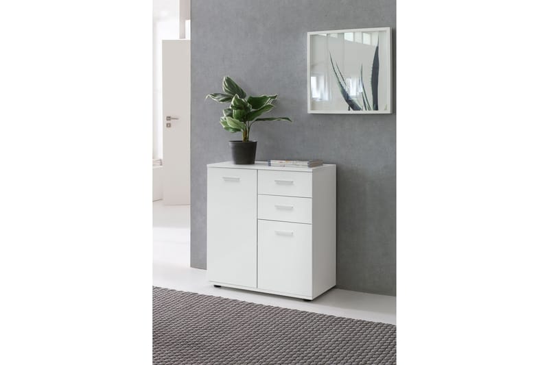 Byrå Moorclose 71x36 cm - Vit - Förvaring - Förvaringsmöbler - Byrå - Hallbyrå