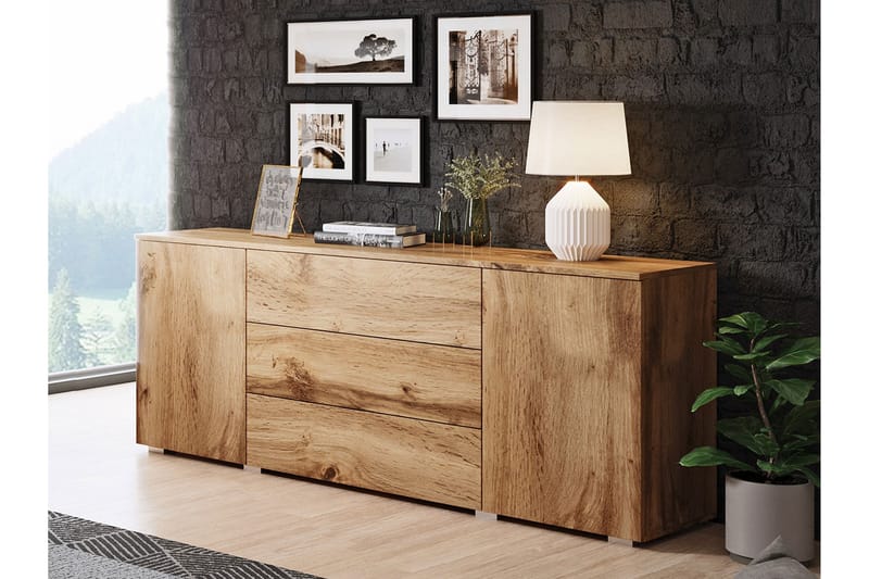 Byrå Mototsugu 111x68 cm - Natur - Förvaring - Förvaringsmöbler - Byrå
