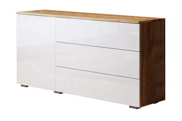 Byrå Mototsugu 111x68 cm - Natur/Vit - Förvaring - Förvaringsmöbler - Byrå