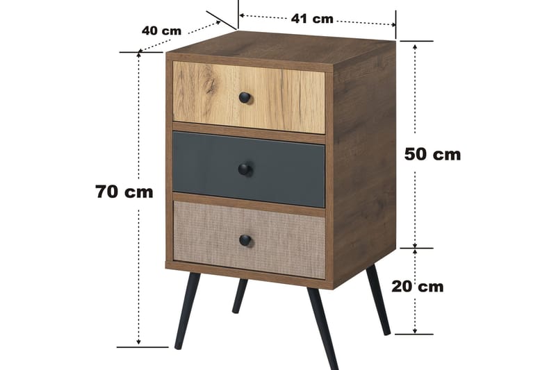 Byrå Narbada - Beige - Byrå - Hallbyrå - Hallförvaring