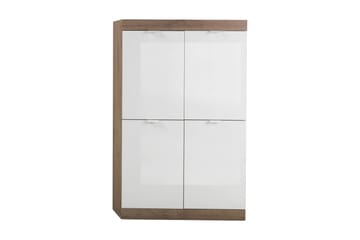 Byrå Nickero 90 cm - Vit/Brun - Förvaring - Förvaringsmöbler - Byrå