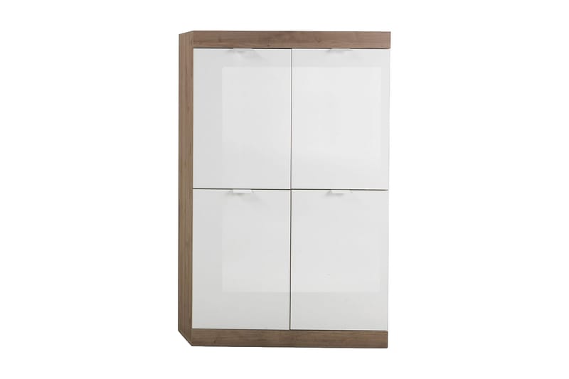 Byrå Nickero 90 cm - Vit/Brun - Förvaring - Förvaringsmöbler - Byrå
