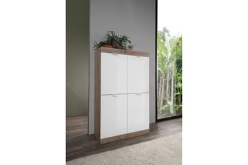 Byrå Nickero 90 cm - Vit/Brun - Förvaring - Förvaringsmöbler - Byrå