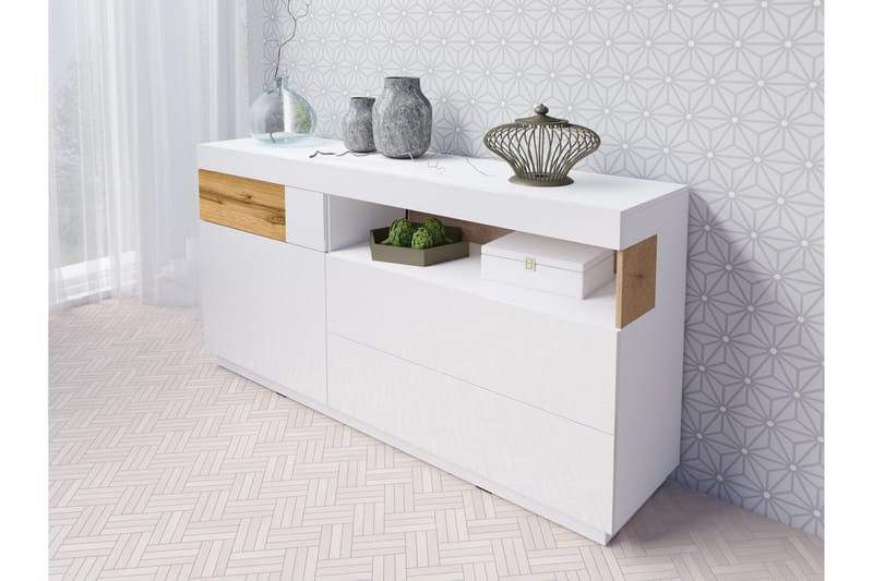 Byrå Oppenheim - Vit|Trä - Förvaring - Förvaringsmöbler - Byrå