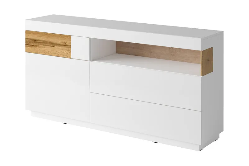 Byrå Oppenheim, Vit|Trä