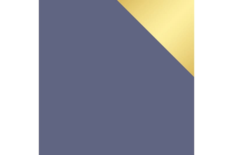 Byrå Ordino 41x139 cm - Blå/Guld - Förvaring - Förvaringsmöbler - Byrå