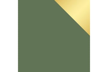 Byrå Ordino 41x139 cm - Grön/Guld - Förvaring - Förvaringsmöbler - Byrå