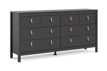 Byrå Osterholm 38x159 cm - Svart - Förvaring - Förvaringsmöbler - Byrå