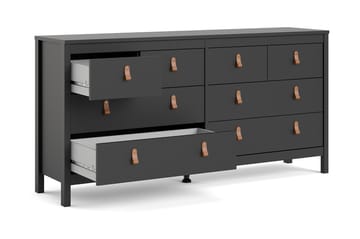 Byrå Osterholm 38x159 cm - Svart - Förvaring - Förvaringsmöbler - Byrå
