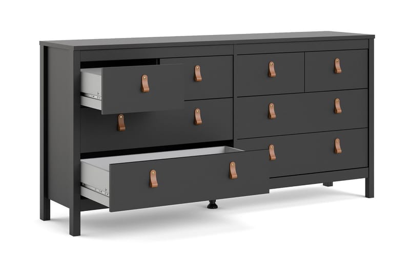 Byrå Osterholm 38x159 cm - Svart - Förvaring - Förvaringsmöbler - Byrå