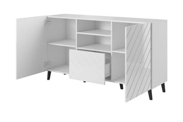 Byrå Osteto 150 cm - Vit - Förvaring - Förvaringsmöbler - Byrå