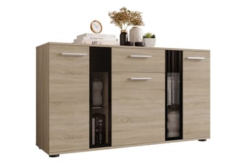 Byrå Salsa 140x40x80 cm - Beige/Grå - Förvaring - Förvaringsmöbler - Byrå