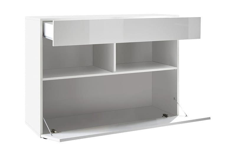 Byrå Selvena 111 cm - Vit - Förvaring - Förvaringsmöbler - Byrå