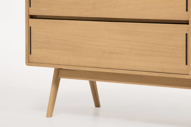 Byrå Skagana 150x50 cm Massiv Ek - Brun - Förvaring - Förvaringsmöbler - Byrå