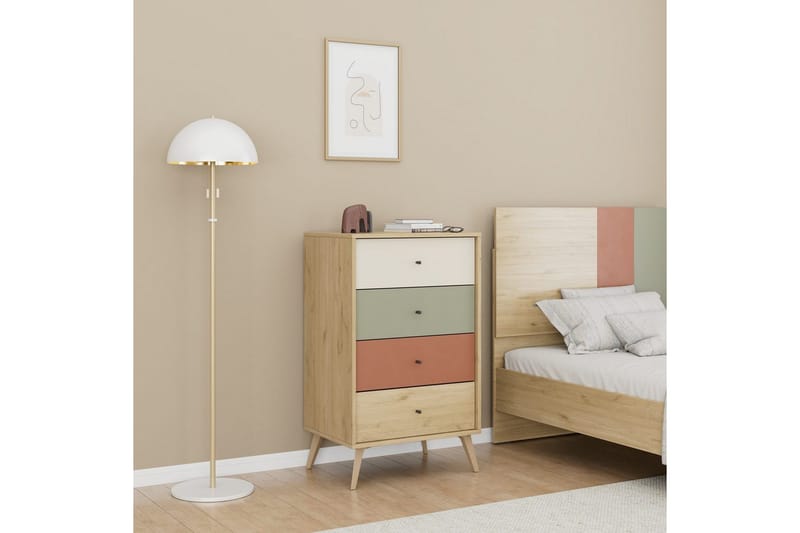 Byrå Stoneveil Multicolor - Multifärgad - Förvaring - Förvaringsmöbler - Byrå