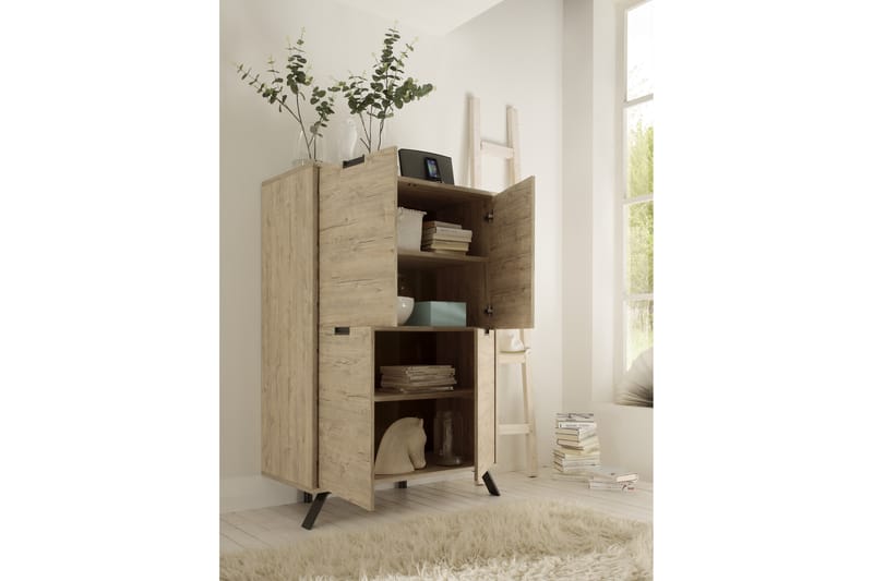 Byrå Terreno 106 cm 4 Dörrar - Sherwoodek - Förvaring - Förvaringsmöbler - Byrå