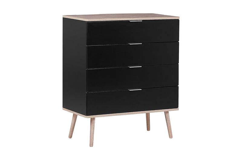 Byrå Ticaboo 79 cm - Svart - Förvaring - Förvaringsmöbler - Byrå