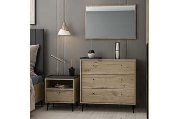 Byrå Tifany 90 cm - Valnöt - Förvaring - Förvaringsmöbler - Byrå