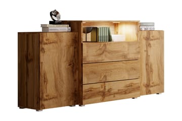Byrå Turowo 39x150 cm - Natur - Förvaring - Förvaringsmöbler - Byrå