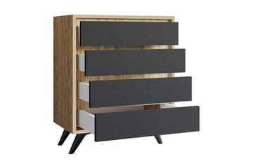 Byrå Urgby 70x86 cm - Brun - Förvaring - Förvaringsmöbler - Byrå