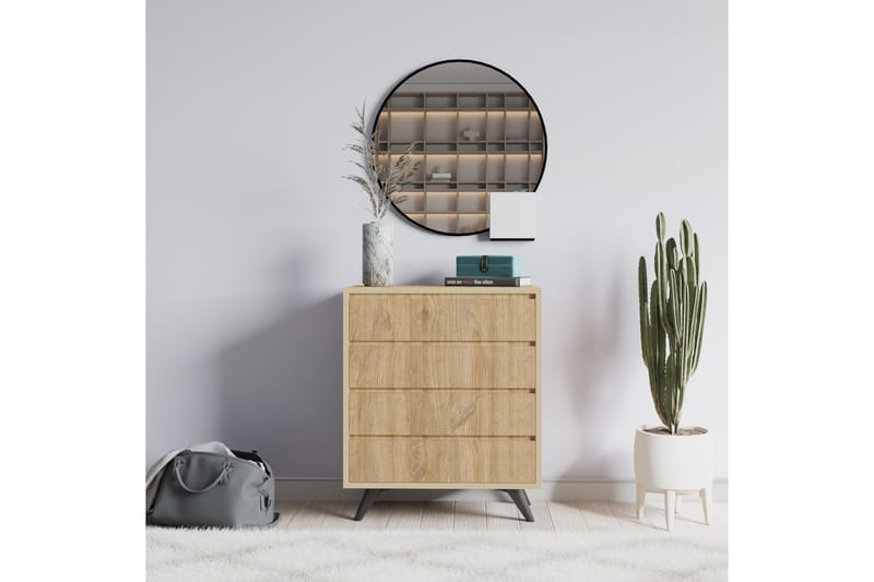 Byrå Urgby 70x86 cm - Brun - Förvaring - Förvaringsmöbler - Byrå