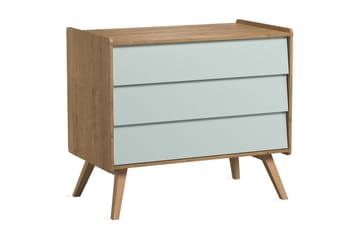 Byrå Vintage Trä/Natur/Grön - VOX - Förvaring - Förvaringsmöbler - Byrå