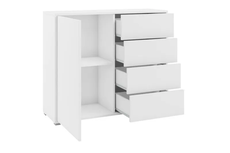 Byrå - Vit - Förvaring - Förvaringsmöbler - Byrå