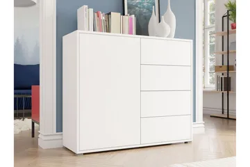 Byrå - Vit - Förvaring - Förvaringsmöbler - Byrå