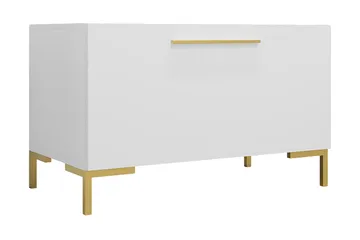 Byrå - Vit|Guld - Förvaring - Förvaringsmöbler - Byrå