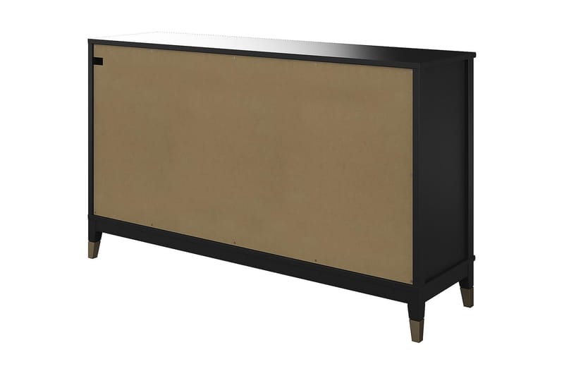 Byrå Westerleigh 144x41 cm Svart/Guld - CosmoLiving - Förvaring - Förvaringsmöbler - Byrå