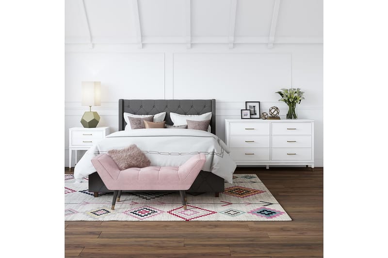 Byrå Westerleigh 144x41 cm Vit - CosmoLiving - Förvaring - Förvaringsmöbler - Byrå