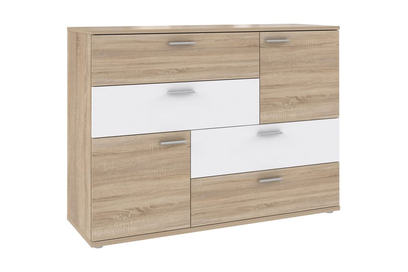 Byrå Willingham 125 cm - Brun/Vit - Förvaring - Förvaringsmöbler - Byrå