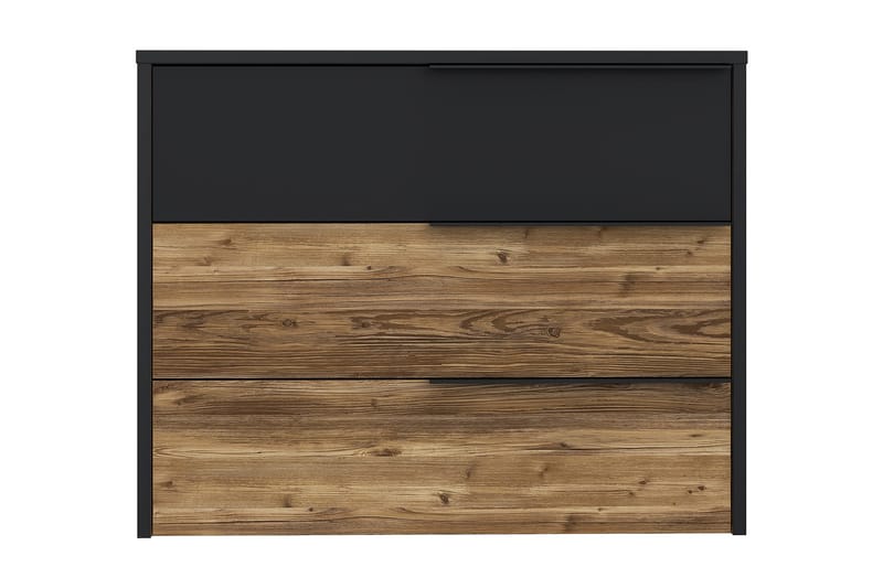 Byrå Yundola 42x100 cm - Brun/Svart - Förvaring - Förvaringsmöbler - Byrå
