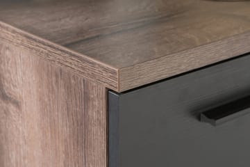 Byrå Pitchcombe 125 cm - Brun|Svart - Förvaring - Förvaringsmöbler - Byrå