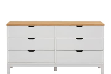 Byrå Potenza 150x39 cm - Vit - Förvaring - Förvaringsmöbler - Byrå