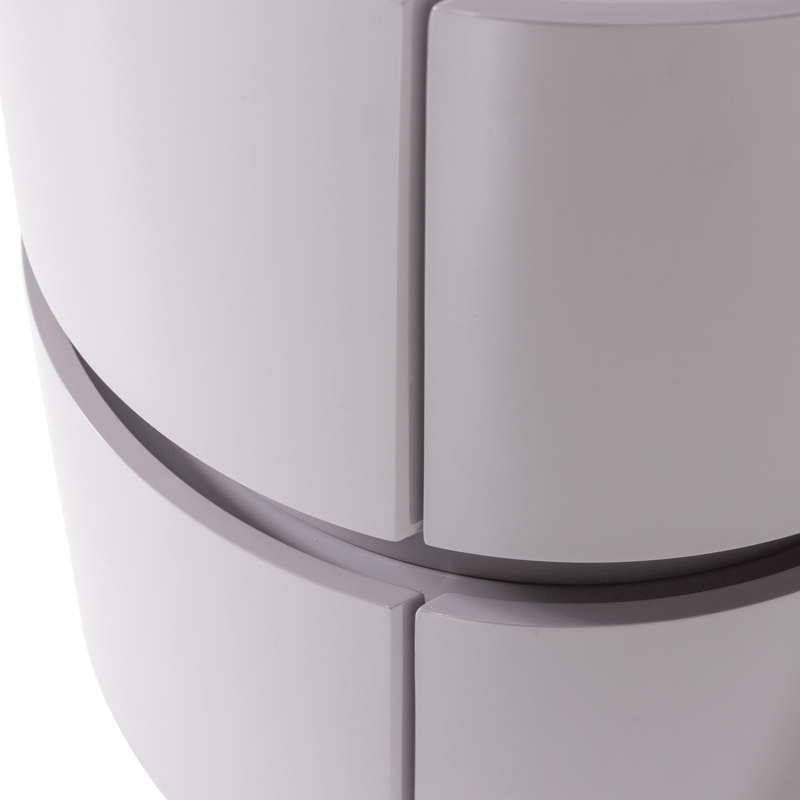 Byrå/Nattduksbord Lunex 40 cm - Ljusgrå - Möbler - Bord & matgrupp - Avlastningsbord & sidobord - Sängbord & nattduksbord