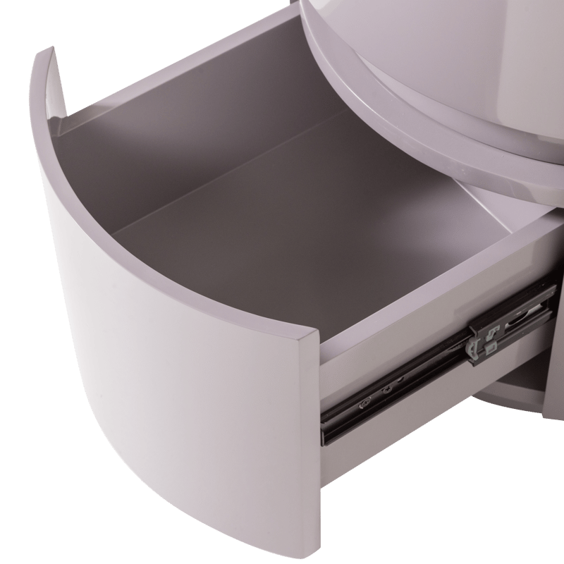 Byrå/Nattduksbord Lunex 40 cm - Ljusgrå - Förvaring - Förvaringsmöbler - Byrå