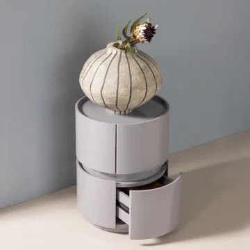 Byrå/Nattduksbord Lunex 40 cm - Ljusgrå - Möbler - Bord & matgrupp - Avlastningsbord & sidobord - Sängbord & nattduksbord