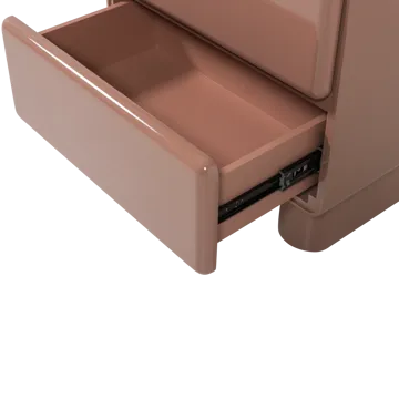 Byrå/Nattduksbord Lustra 57 cm - Gammalrosa - Förvaring - Förvaringsmöbler - Byrå