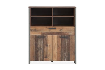 Cadle Byrå 107 cm - Brun/Grå - Förvaring - Förvaringsmöbler - Byrå