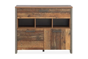 Cadle Byrå 107 cm - Brun/Grå - Förvaring - Förvaringsmöbler - Byrå