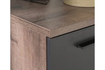 Cannop Byrå 153 cm - Brun/Svart - Förvaring - Förvaringsmöbler - Byrå