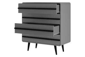 Byrå Chantal Grå - Grå - Förvaring - Förvaringsmöbler - Byrå