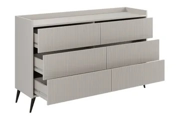 Chiku Byrå 150 cm - Beige - Förvaring - Förvaringsmöbler - Byrå