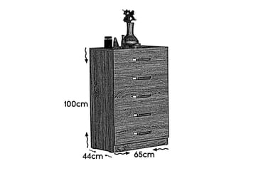Comfortale Byrå - Trä - Förvaring - Förvaringsmöbler - Byrå
