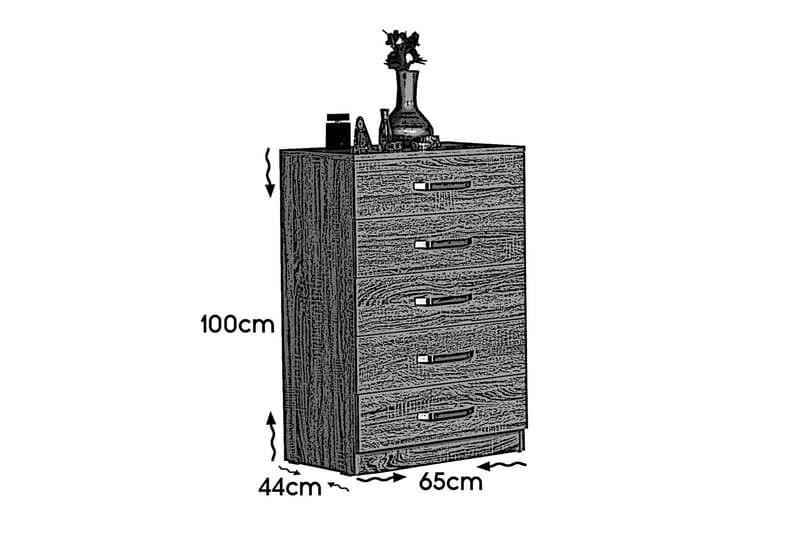 Comfortale Byrå - Trä - Förvaring - Förvaringsmöbler - Byrå