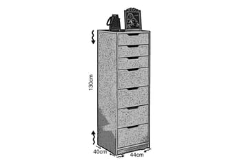 Comfortale Byrå - Vit - Förvaring - Förvaringsmöbler - Byrå